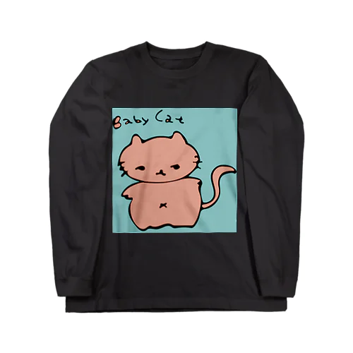 Babycat(ぴんくおれんじ) ロングスリーブTシャツ