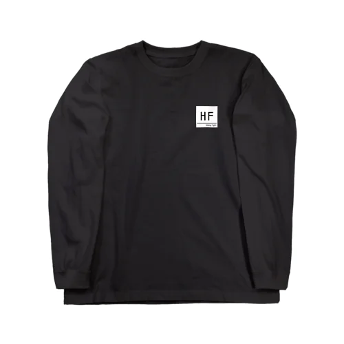 HF スクエアロゴ　ホワイト Long Sleeve T-Shirt