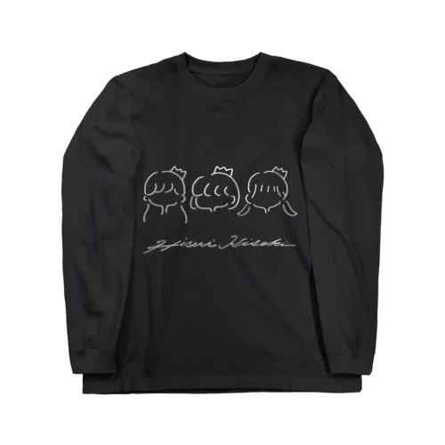 生誕Tシャツグッズ メンバーシルエット Long Sleeve T-Shirt