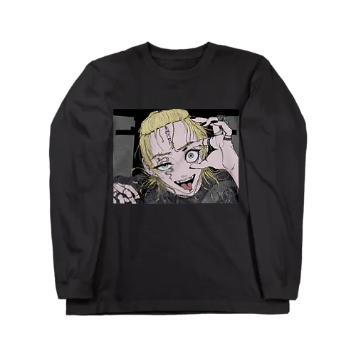 南無阿弥陀仏くん Long Sleeve T-Shirt