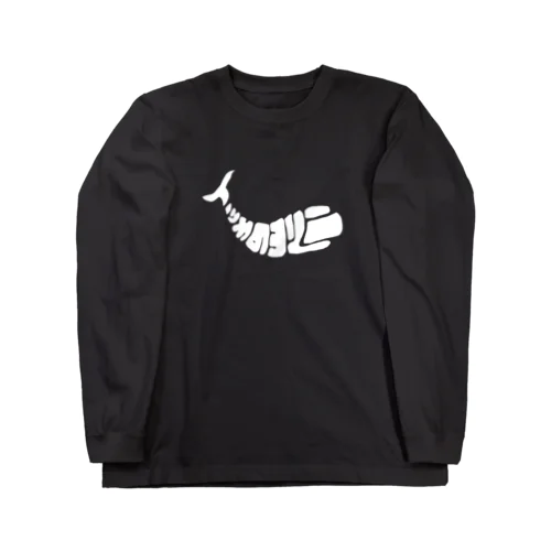 ホワイトクジラロゴ ロンT Long Sleeve T-Shirt