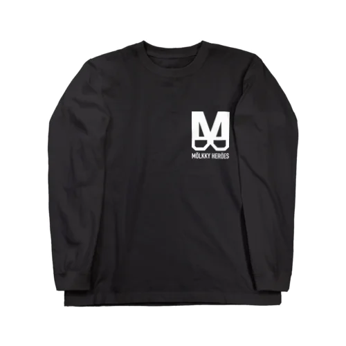 MölkkyHeroes LOGOWH + MH シリーズ Long Sleeve T-Shirt