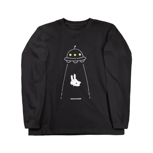 UFOにつれてかれるうさぎ Long Sleeve T-Shirt