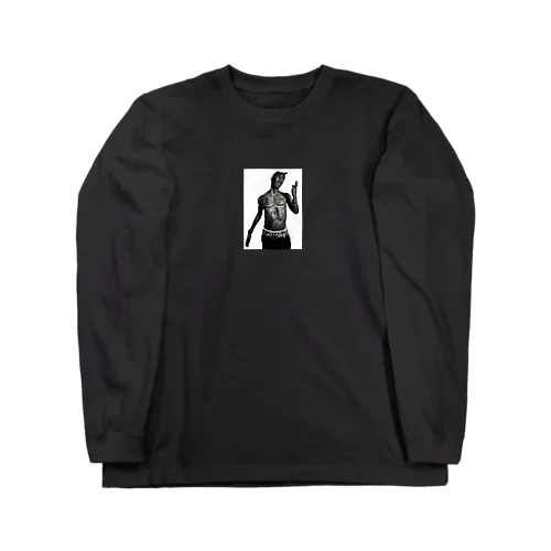 Tupac figure Long Sleeve T-Shirt