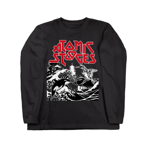 Atomic stooges JAPAN wear Long Sleeve T-Shirt