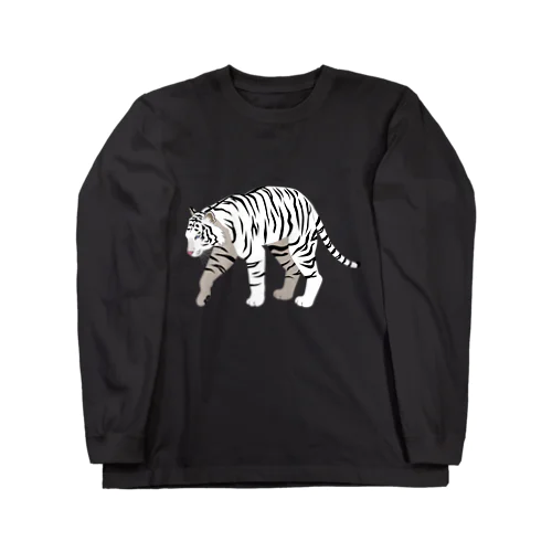Big Tiger2(white) Long Sleeve T-Shirt