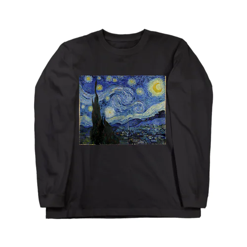 The Starry Night ロングスリーブTシャツ