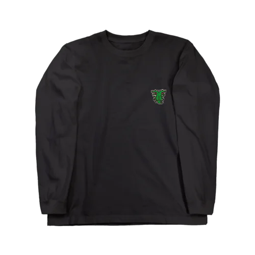 単独で慌てるワニ Long Sleeve T-Shirt