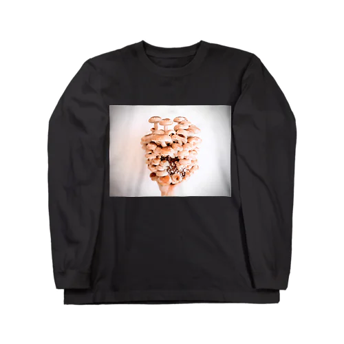 沢山生えた椎茸 Long Sleeve T-Shirt