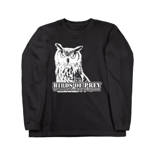 BIRDS OF PREY clear ベンガルワシミミズクver. Long Sleeve T-Shirt