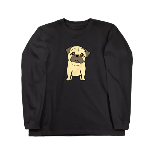 みつめるフォーンパグ Long Sleeve T-Shirt