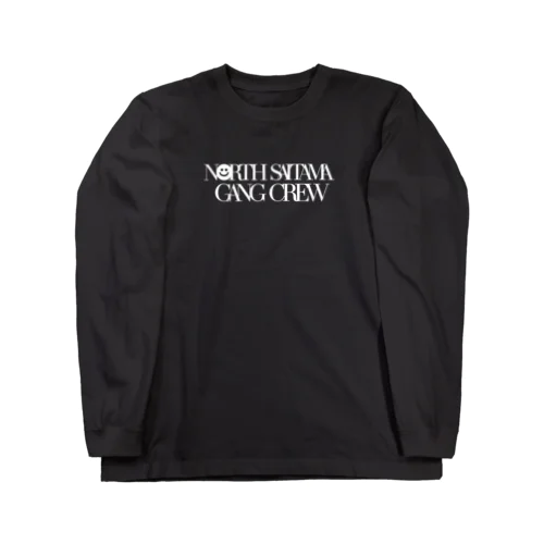 NSGC smile logo long sleeve T-shirt (white logo) ロングスリーブTシャツ