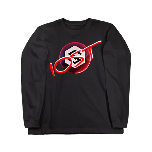 IOST【ホッパーデザイン】（赤） Long Sleeve T-Shirt