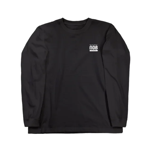 NOBチャンネルロゴ　ブラック Long Sleeve T-Shirt