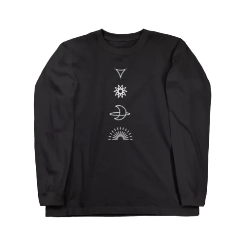 シンプル宇宙 Long Sleeve T-Shirt