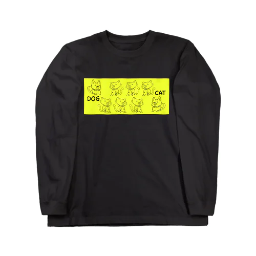 おいかけっこいぬねこ Long Sleeve T-Shirt