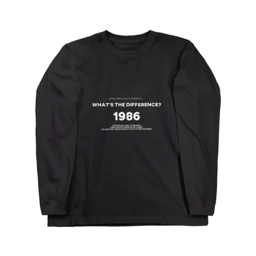 1986 ロングスリーブTシャツ