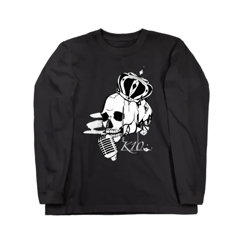 K10スカルロゴ ロンT Long Sleeve T-Shirt