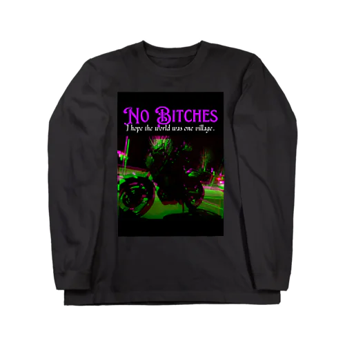 【BALIUS】No Bitches Long Sleeve T-Shirt