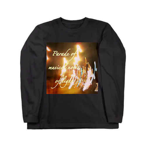 光の音符のパレード Long Sleeve T-Shirt