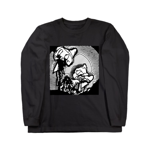 不穏で可愛い生命体たち Long Sleeve T-Shirt