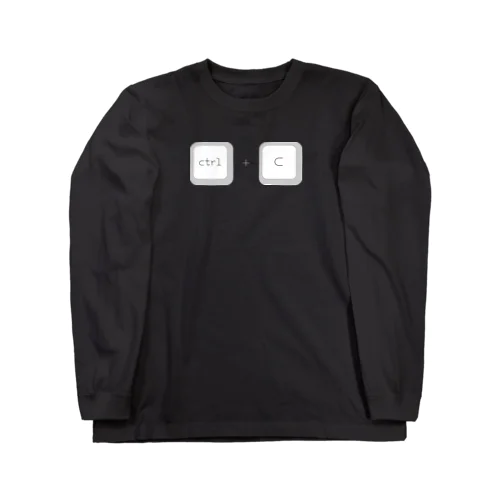 ctrl+c コピー Long Sleeve T-Shirt