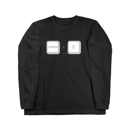 command+c コピー Long Sleeve T-Shirt