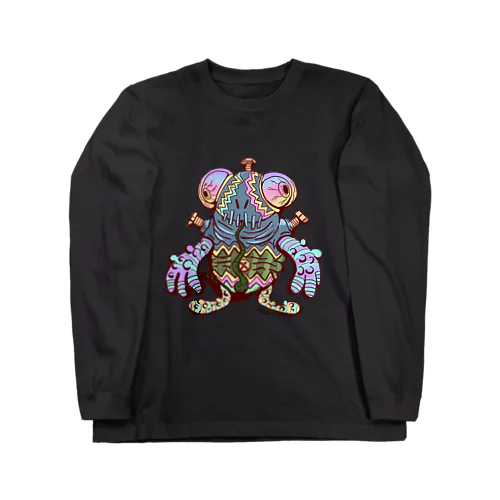 カメレオン怪獣 Long Sleeve T-Shirt