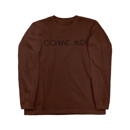 comme moi ロングスリーブTシャツ