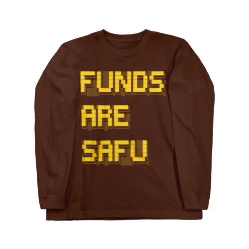 Funds Are Safu ロングスリーブTシャツ