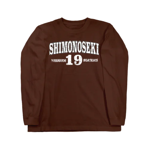 SHIMONOSEKIネームグッズ（競艇.ボートレース） ロングスリーブTシャツ