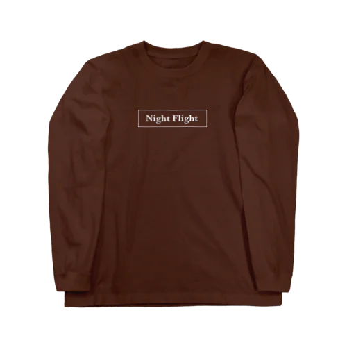 night flight T-shirt ロングスリーブTシャツ