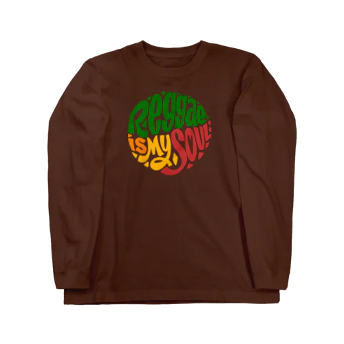 Reggae is my soul（レゲエ魂） ロングスリーブTシャツ