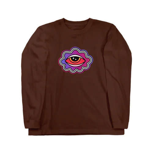 Psychedelic Eye （サイケデリックアイ）LSD アシッド ホフマン 幻覚 Long Sleeve T-Shirt