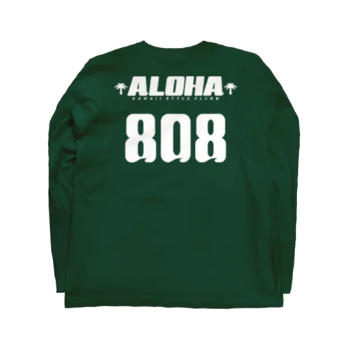 〔Back Print〕 Team ALOHA 808 ロングスリーブTシャツ