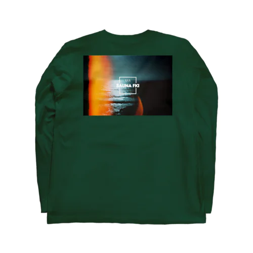 【DARK SEA × SAUNA FKI/日本海とサウナ福井】 Long Sleeve T-Shirt