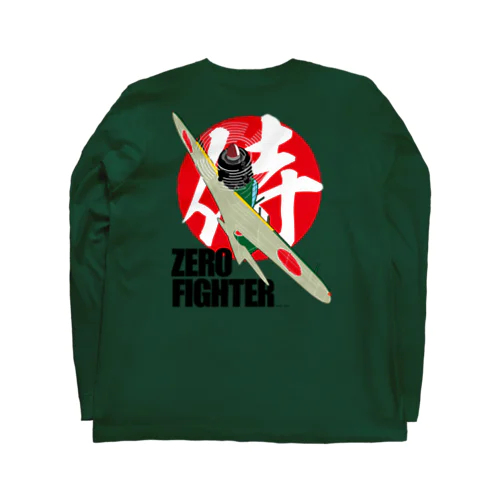 ZERO FIGHTER 空の侍 Long Sleeve T-Shirt