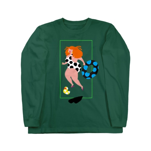 水玉の女03 Long Sleeve T-Shirt