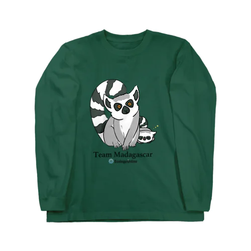 ワオキツネザル Long Sleeve T-Shirt