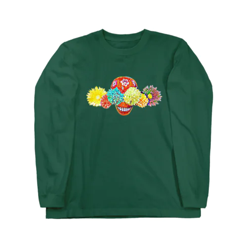 死者の日！カラベラさん Long Sleeve T-Shirt