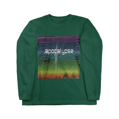 □apocalypse　green ロングスリーブTシャツ