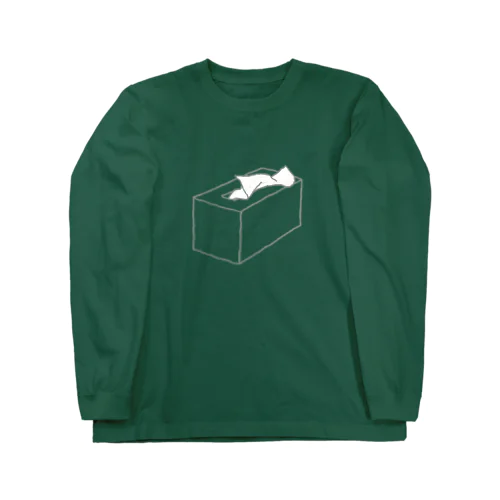 箱ティッシュ Long Sleeve T-Shirt