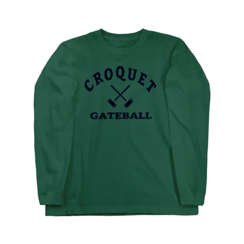 カレッジ風ゲートボール Long Sleeve T-Shirt