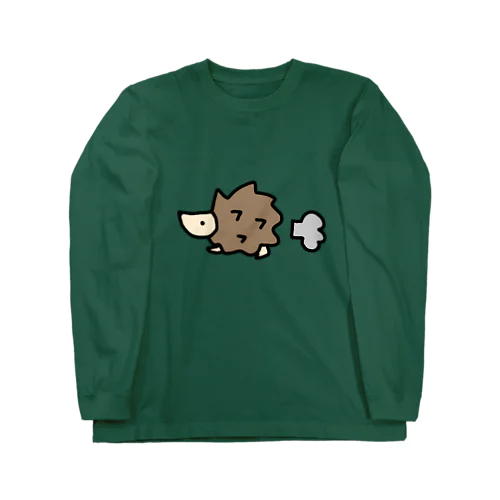 てくてくはりねずみ Long Sleeve T-Shirt