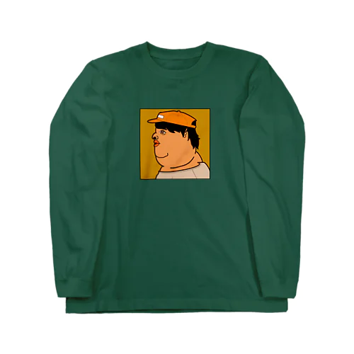 横顔ワークキャップ田中ことこ Long Sleeve T-Shirt