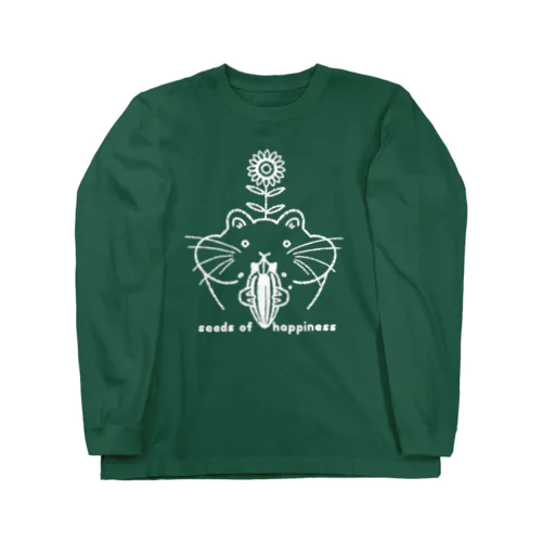 幸せの種（濃色用） Long Sleeve T-Shirt