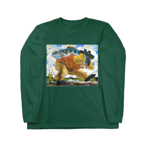 山の主　谷の主 Long Sleeve T-Shirt