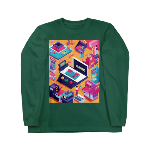 アーケードゲーム Long Sleeve T-Shirt