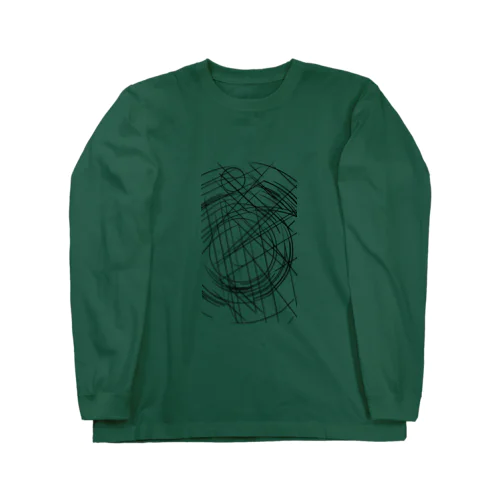 丸と直線。 Long Sleeve T-Shirt