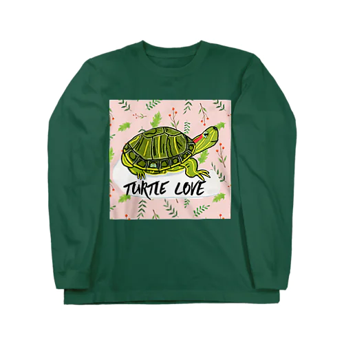 アカミミちゃん① カラフル Long Sleeve T-Shirt